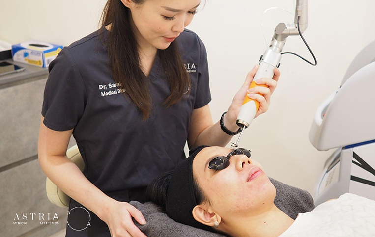 Doing Pico Laser Treatment